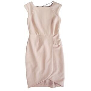 THE LIMITED Scandal Collection Pale Pink Sheath Dress Sz 4 Barbiecore